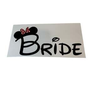 Bride Heat  Transfer, Ready to Press, T-shirt Transfer, Heat Transfer